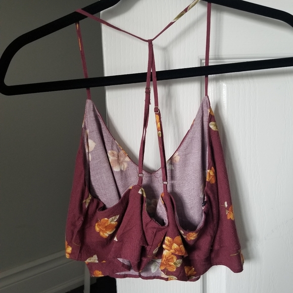 Floral crop top - Picture 2 of 2